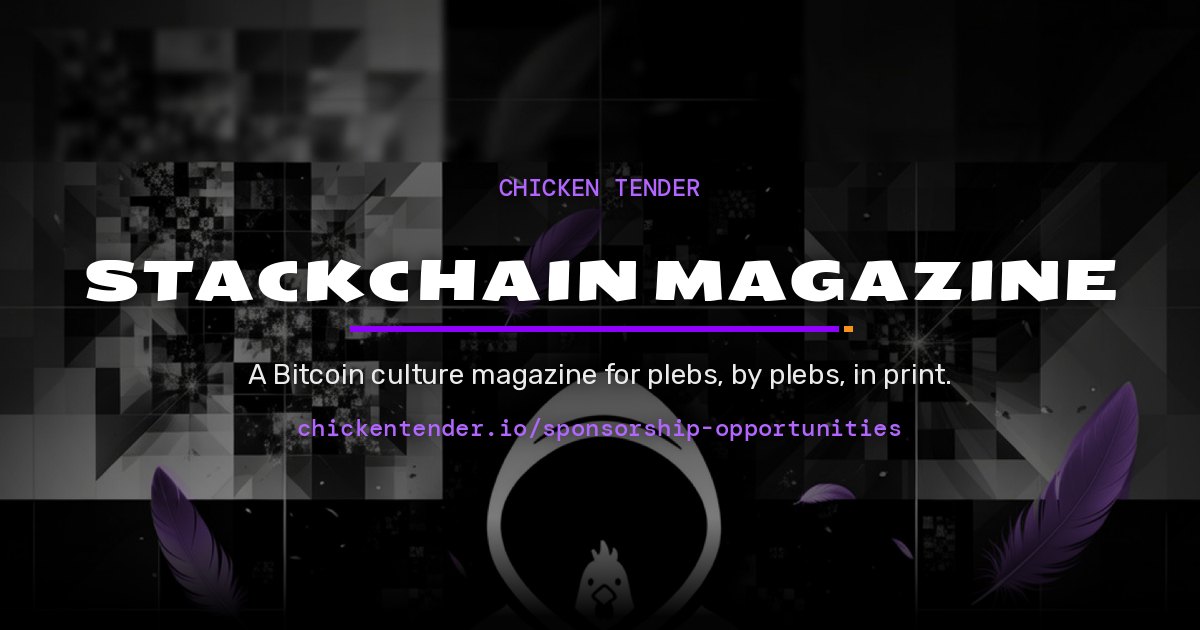 Stackchain Magazine - advertise in print